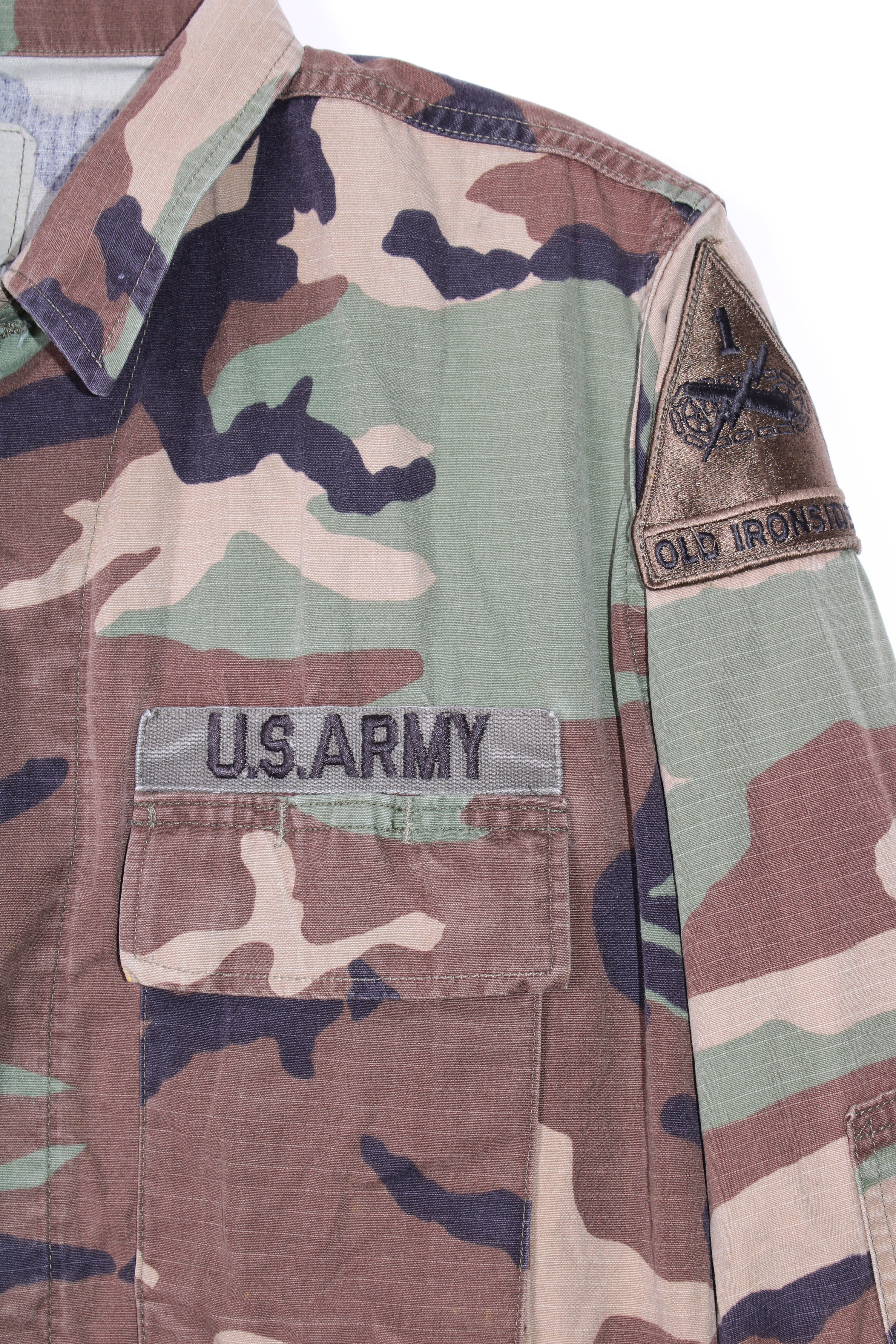 FIELD JACKET BDU US ARMY WOODLAND CAMO - M