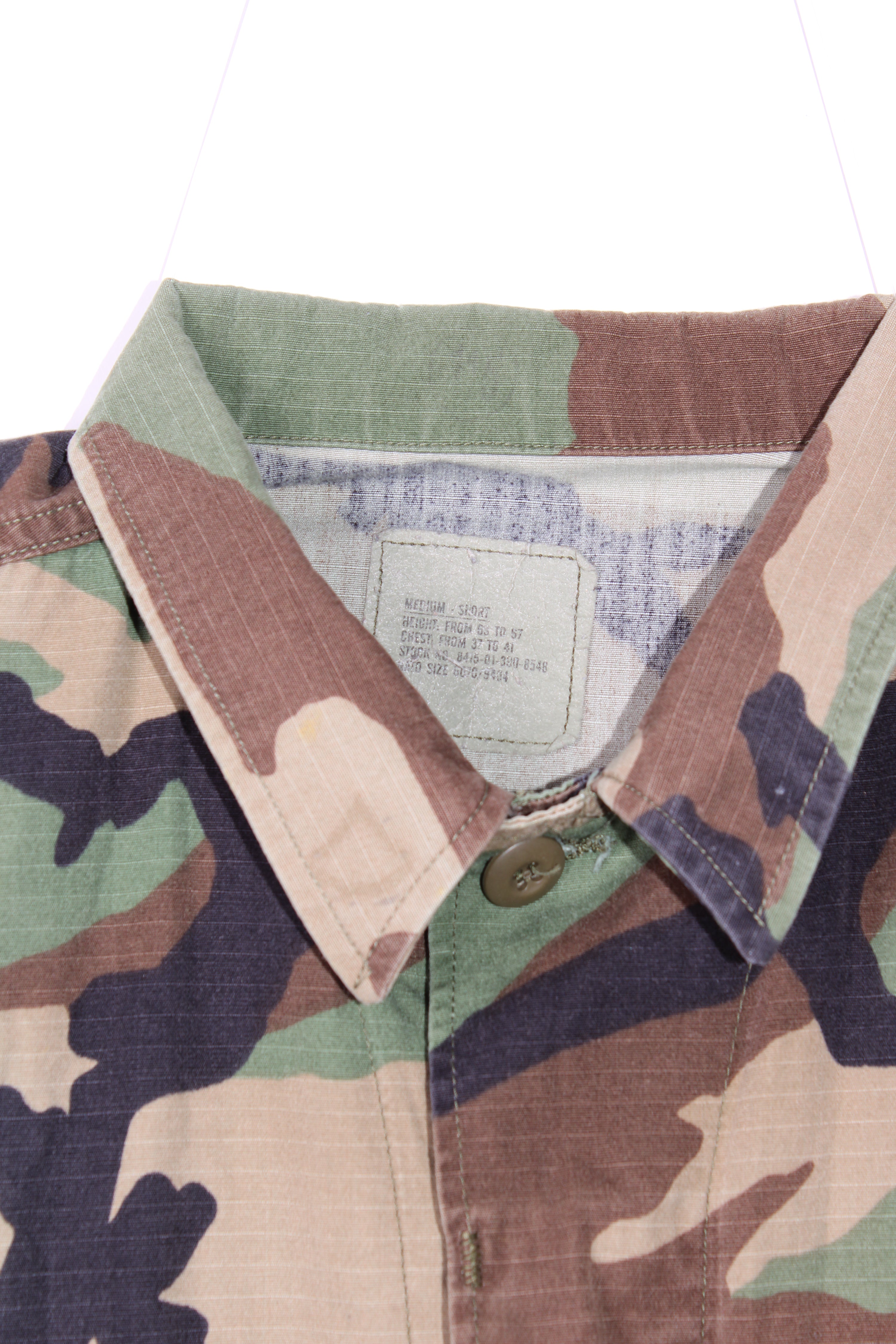 FIELD JACKET BDU US ARMY WOODLAND CAMO - M