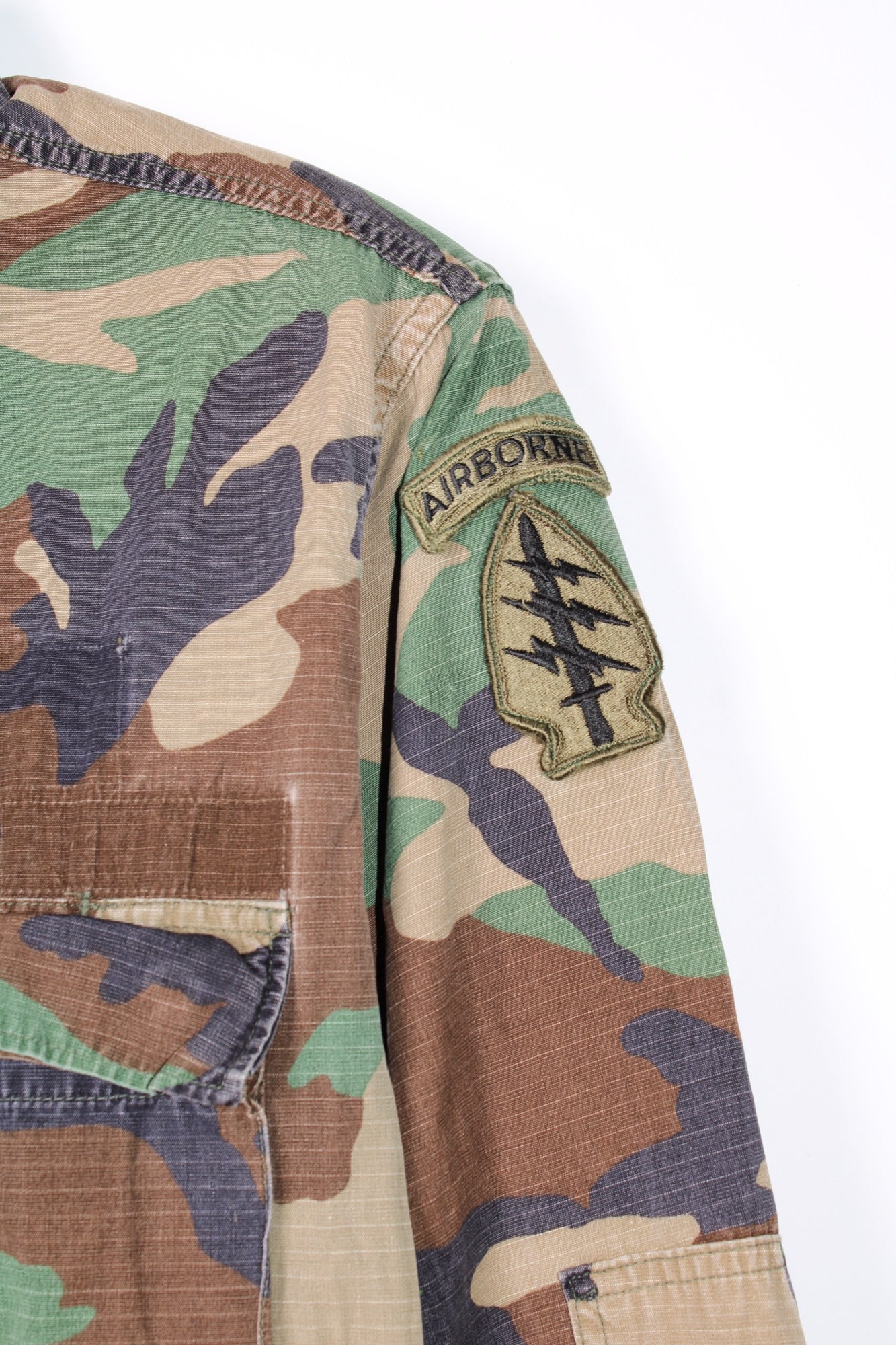 FIELD JACKET BDU US ARMY WOODLAND CAMO - S