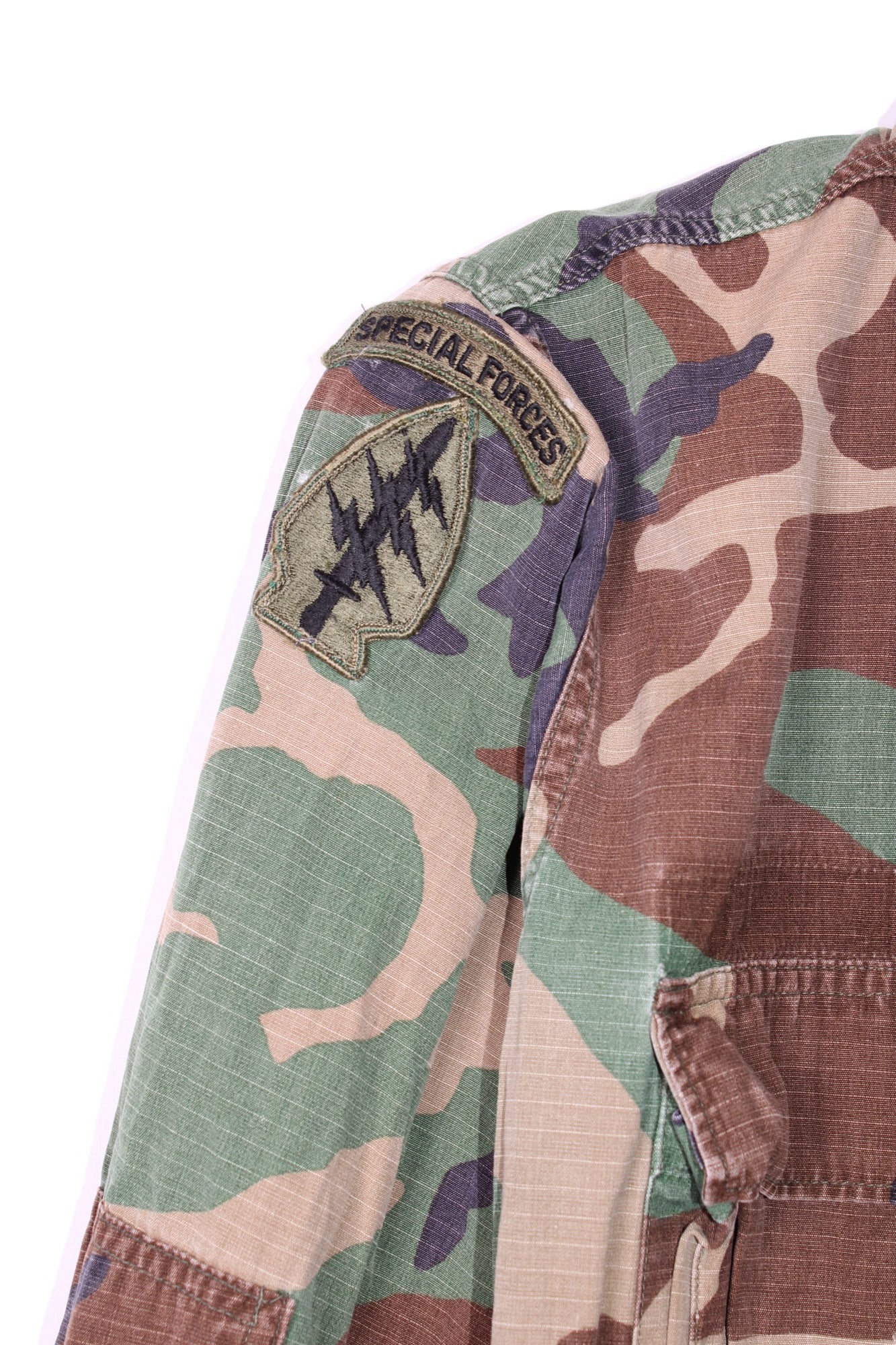FIELD JACKET BDU US ARMY WOODLAND CAMO - S