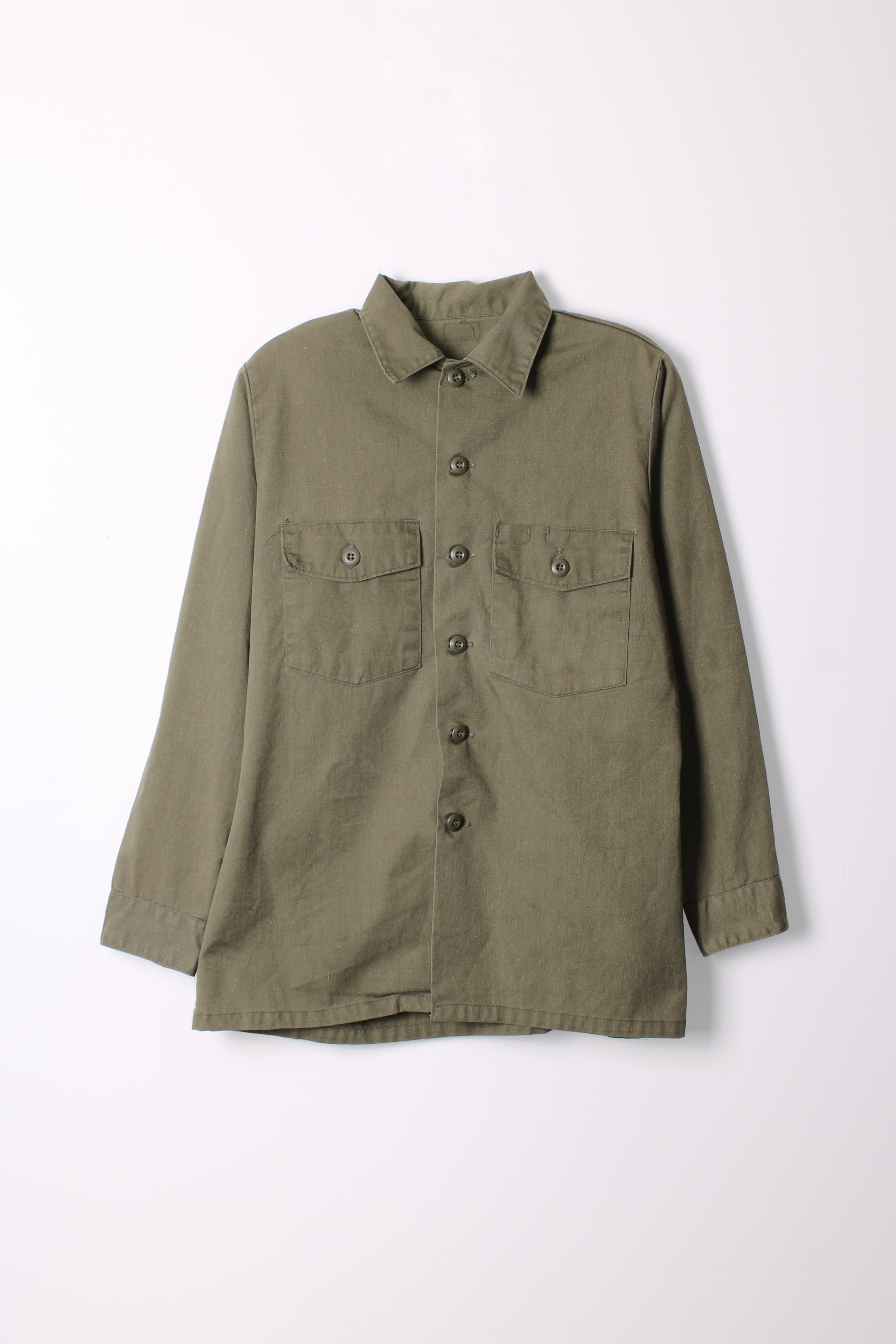 US ARMY OG 507 FATIGUE SHIRT GREEN - L/XL