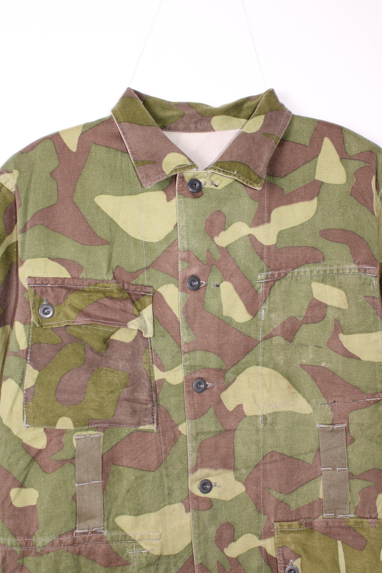 VINTAGE FINNISH ARMY M-62 REVERSIBLE FIELD JACKET - XL