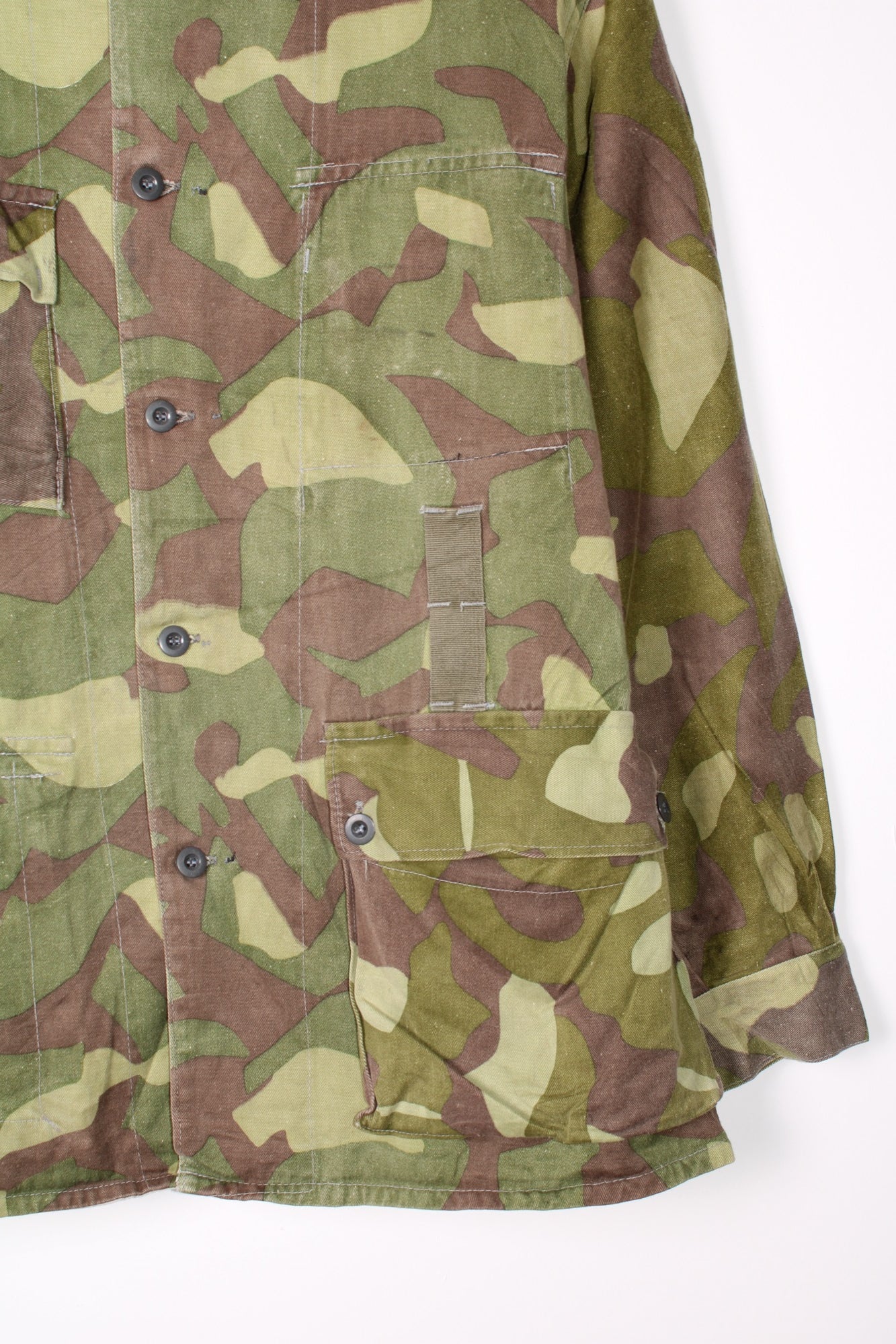 VINTAGE FINNISH ARMY M-62 REVERSIBLE FIELD JACKET - XL