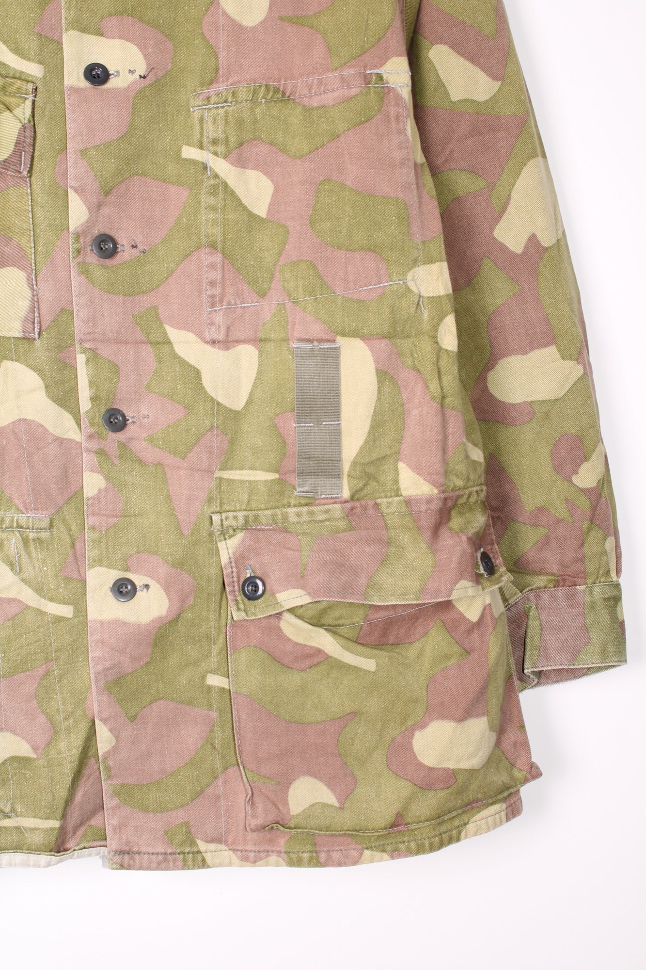 VINTAGE FINNISH ARMY M-62 REVERSIBLE FIELD JACKET - L
