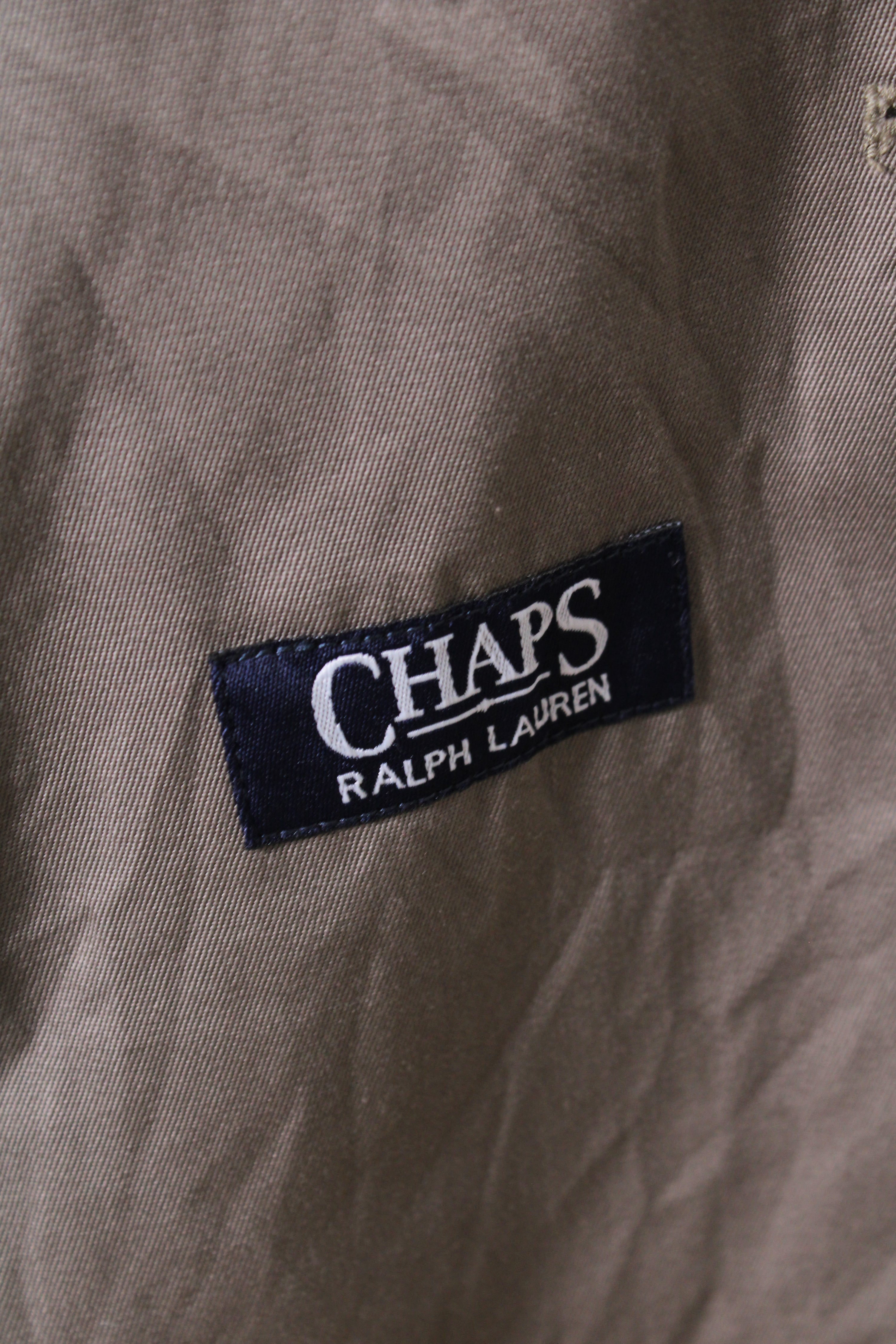 VINTAGE RALPH LAUREN TRENCH COAT BEIGE - L/XL