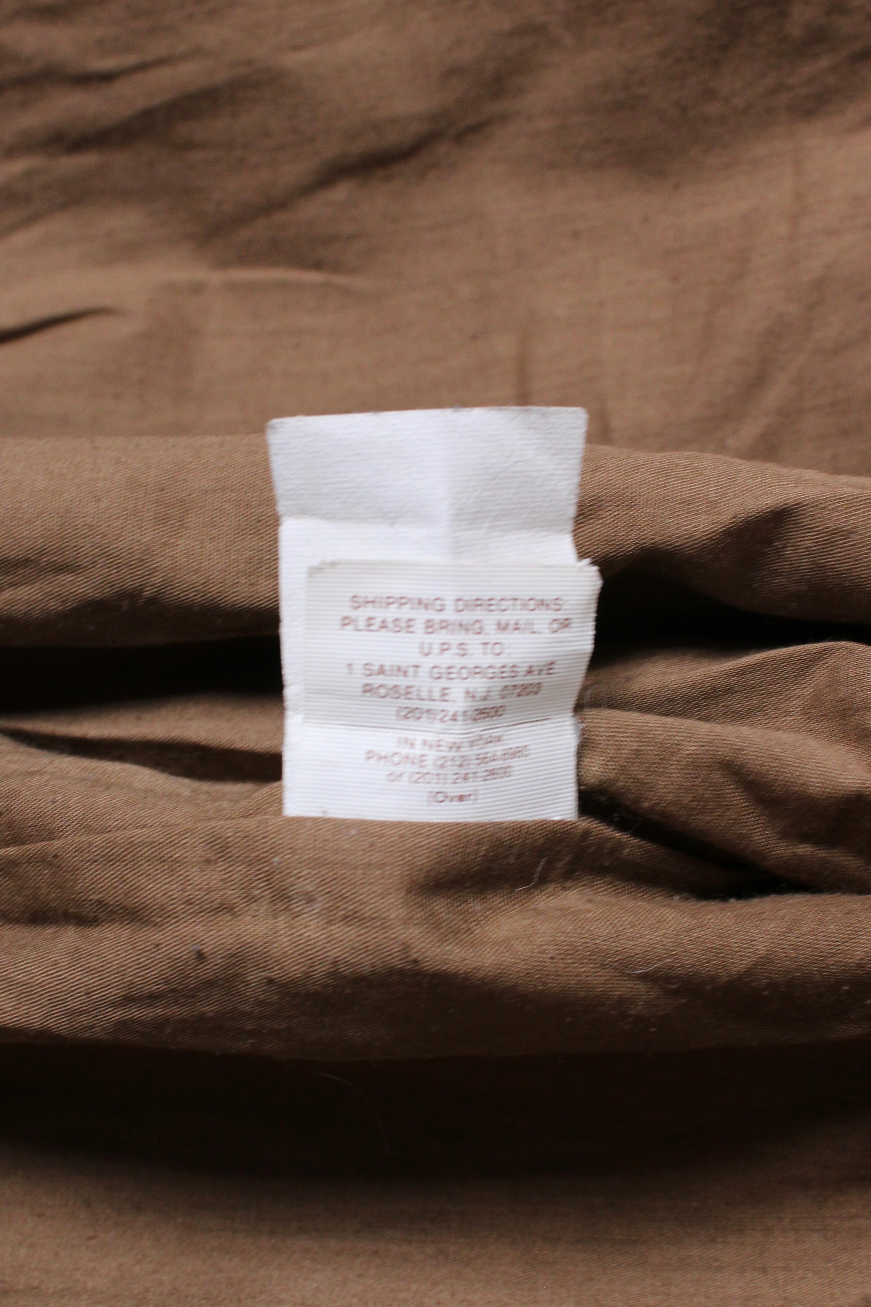 VINTAGE COOPER A2 LEATHER JACKET BROWN - M/L