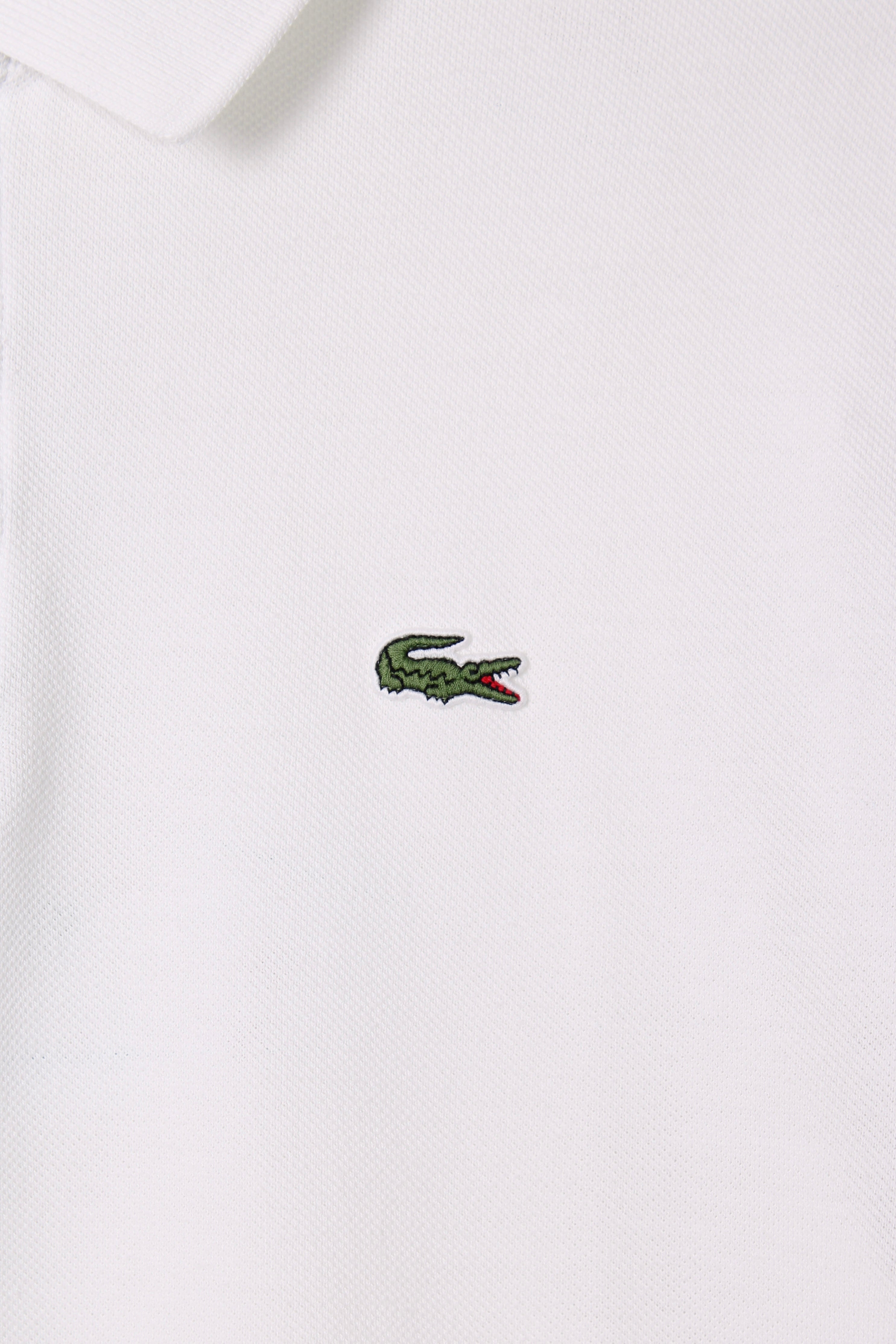 LACOSTE POLO SHIRT WHITE - L