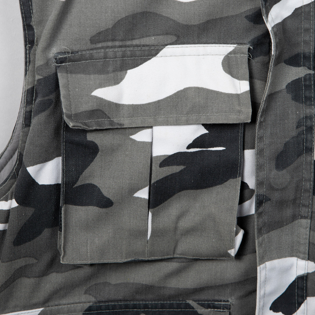 USMC Black And White Camo Survival Vest